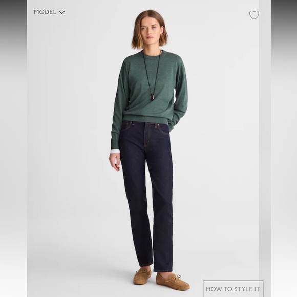 NWT! Madewell The Jules Slim-Straight Jean Originally $148